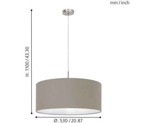 Подвесной светильник Pasteri 31576 Eglo