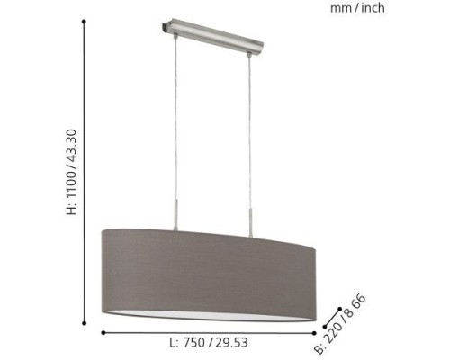 Подвесной светильник Pasteri 31583 Eglo