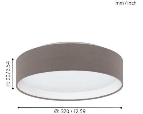 Потолочный светильник Pasteri 31593 Eglo