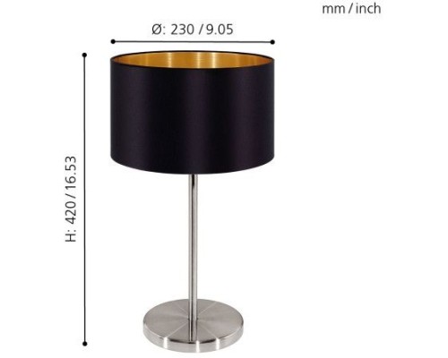 Настольная лампа Maserlo 31627 Eglo