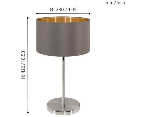 Настольная лампа Maserlo 31631 Eglo