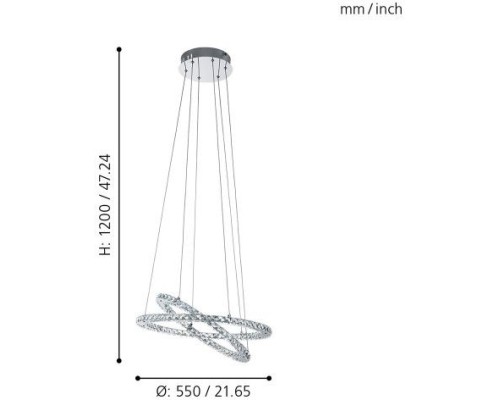 Подвесной светильник Varrazo 31667 Eglo