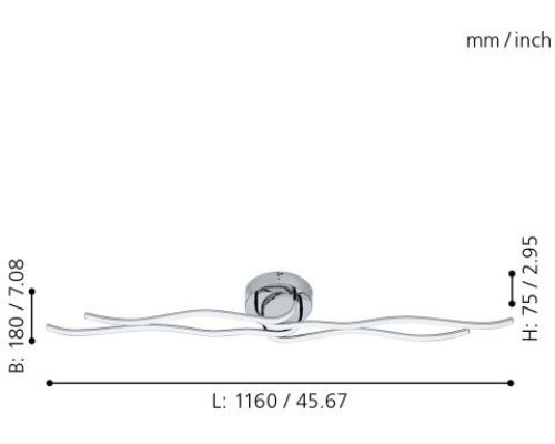 Настенно-потолочный светильник Roncade 31996 Eglo