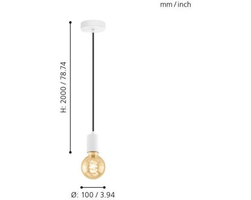 Подвесной светильник Yorth 32527 Eglo