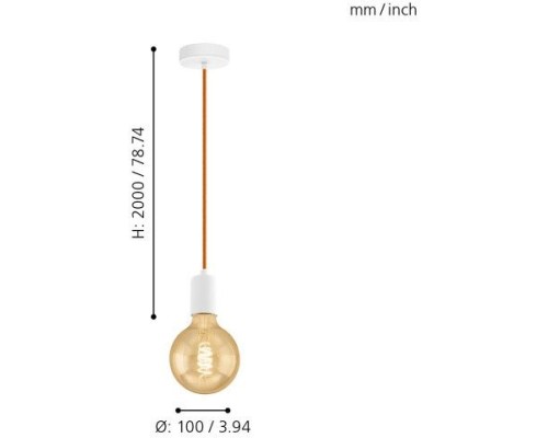 Подвесной светильник Yorth 32529 Eglo