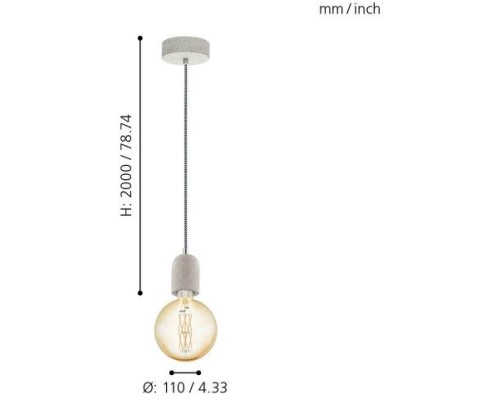 Подвесной светильник Yorth 32531 Eglo