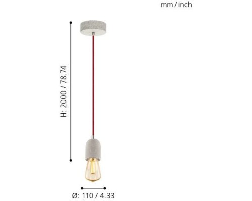 Подвесной светильник Yorth 32532 Eglo