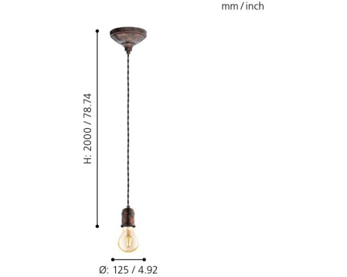 Подвесной светильник Yorth 32535 Eglo