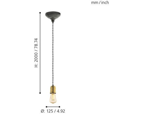 Подвесной светильник Yorth 32537 Eglo