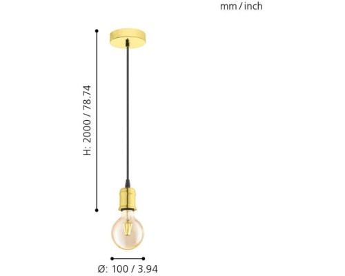 Подвесной светильник Yorth 32538 Eglo