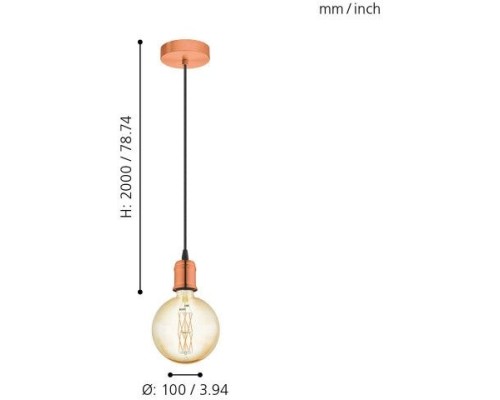 Подвесной светильник Yorth 32539 Eglo