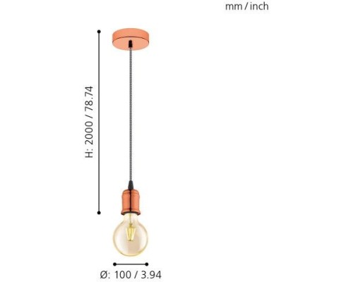 Подвесной светильник Yorth 32542 Eglo