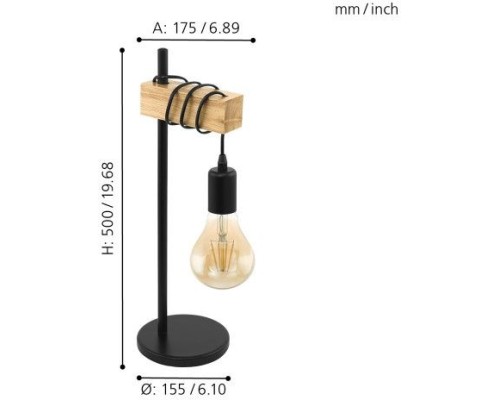Настольная лампа Townshend 32918 Eglo