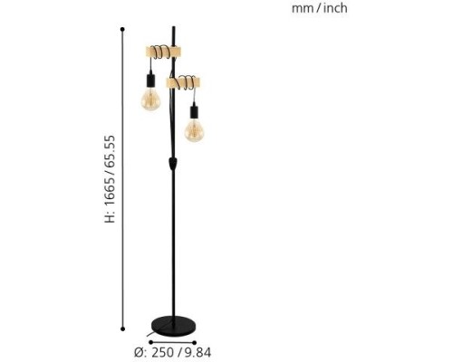 Торшер Townshend 32919 Eglo