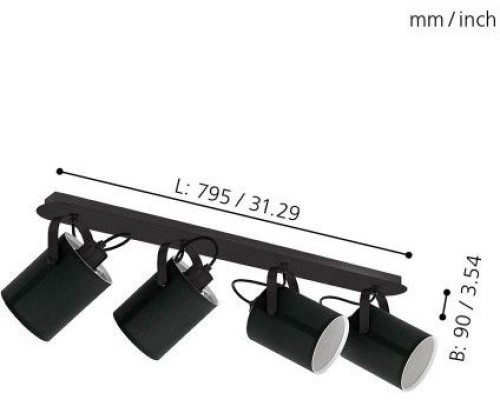 Спот Villabate 33648 Eglo