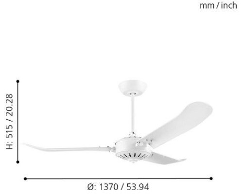 Потолочный вентилятор Hoi An 35027 Eglo