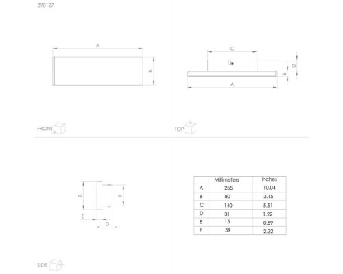 Настенный светильник CLIMENE 390127 Eglo