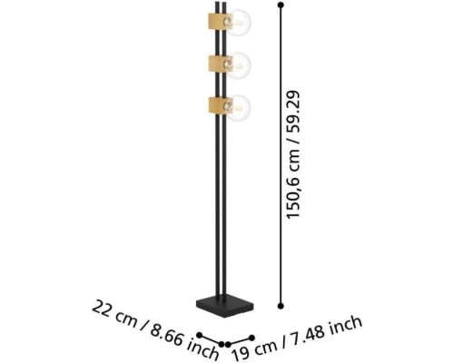 Торшер Levantara 390194 Eglo