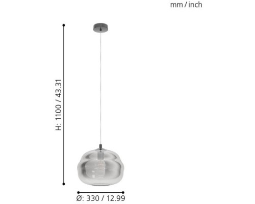 Подвесной светильник Dogato 39534 Eglo
