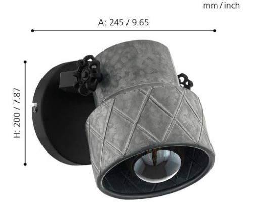 Спот Hilcott 39868 Eglo