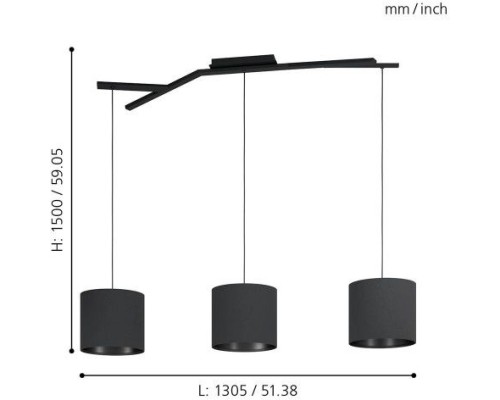Подвесной светильник Balnario 39886 Eglo