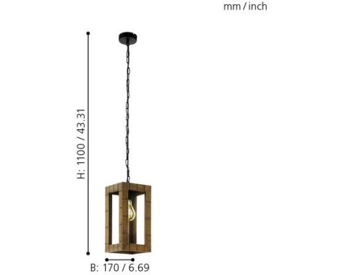 Подвесной светильник Takhira 43015 Eglo