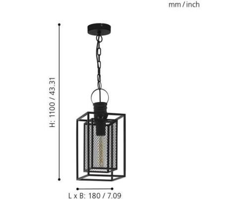 Подвесной светильник Apeton 43039 Eglo