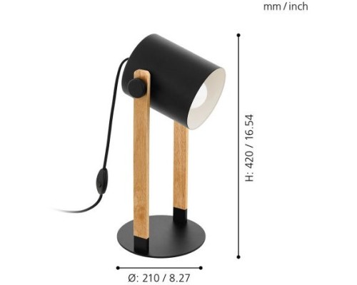 Настольная лампа Hornwood 43047 Eglo