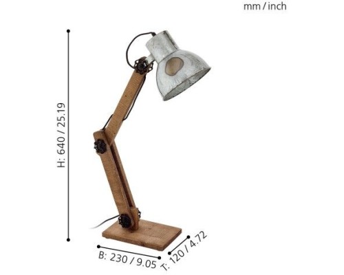 Настольная лампа Frizington 43068 Eglo