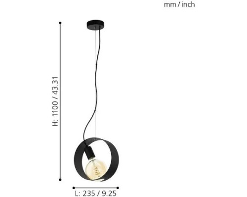 Подвесной светильник Maidenhead 43128 Eglo