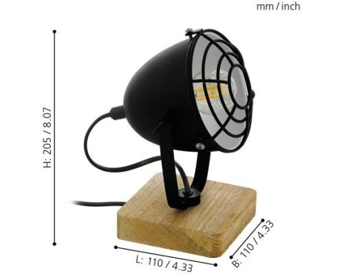 Настольная лампа Gatebeck 1 43138 Eglo