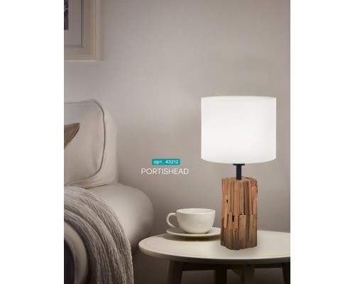 Интерьерная настольная лампа Portishead 43212 Eglo