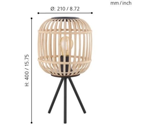Настольная лампа Bordesley 43218 Eglo