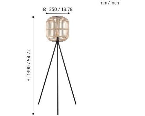 Торшер Bordesley 43219 Eglo