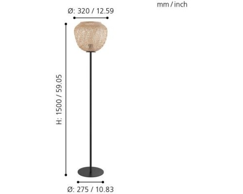 Торшер Dembleby 43264 Eglo