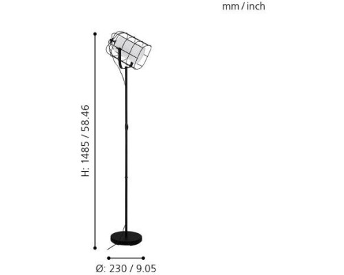 Торшер Bittams 43356 Eglo
