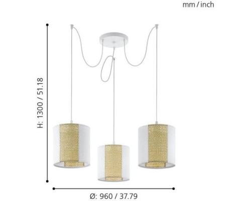 Подвесной светильник Arnhem 43403 Eglo