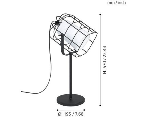 Настольная лампа Bittams 43421 Eglo