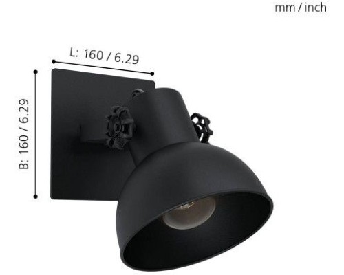 Спот Barnstaple 1 43431 Eglo