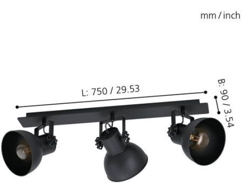 Спот Barnstaple 1 43433 Eglo