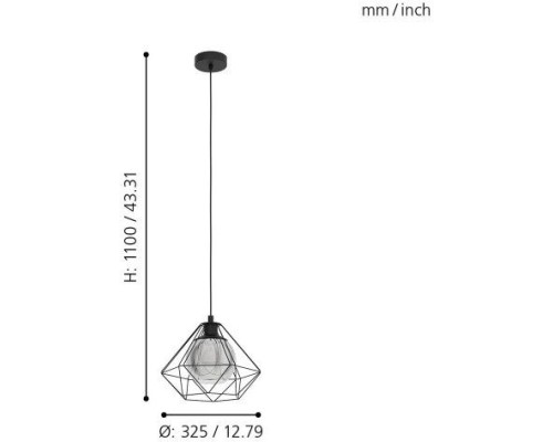 Подвесной светильник Vernham 43482 Eglo