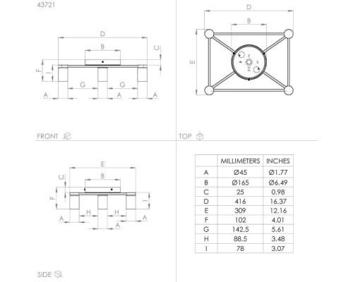 Потолочный светильник Speke 43721 Eglo