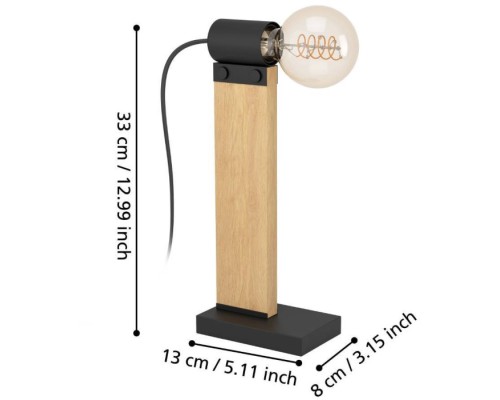 Интерьерная настольная лампа BAILRIGG 43904 Eglo