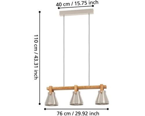 Подвесной светильник Cawton 43952 Eglo