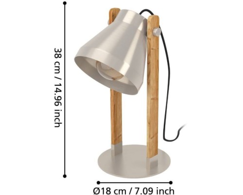 Интерьерная настольная лампа Cawton 43953 Eglo