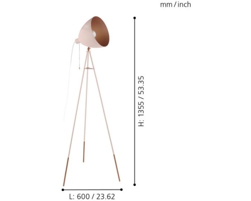 Торшер Chester-p 49039 Eglo
