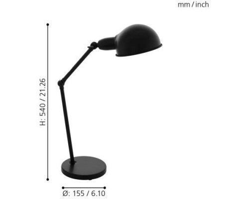 Настольная лампа Exmoor 49041 Eglo