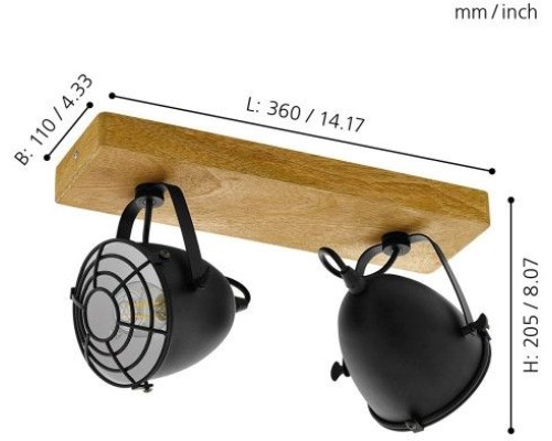 Спот Gatebeck 49077 Eglo