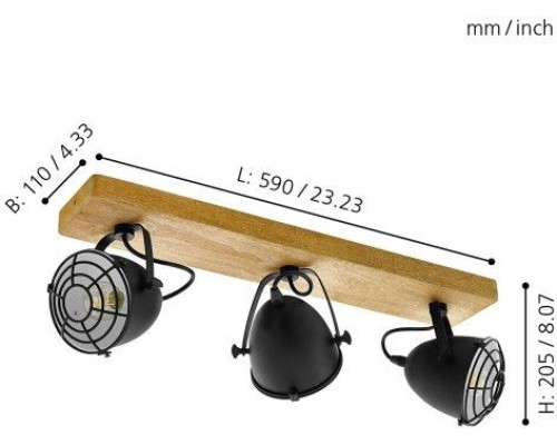 Спот Gatebeck 49078 Eglo