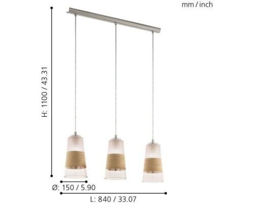 Подвесной светильник Burnham 49152 Eglo